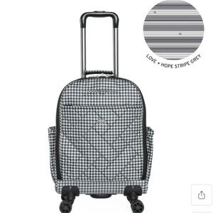 Lug Porter Wheelie Carry-On Spinner. Micro Houndstooth . NWT